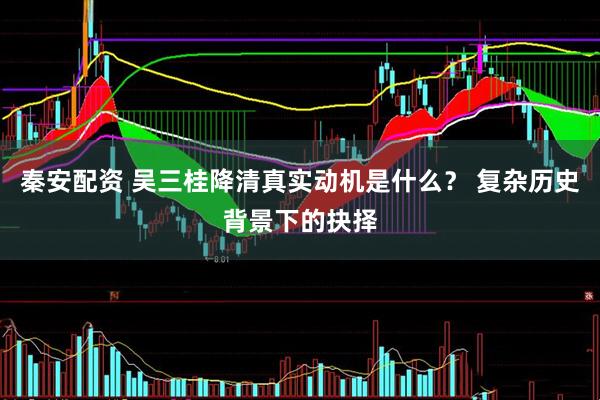 秦安配资 吴三桂降清真实动机是什么？ 复杂历史背景下的抉择